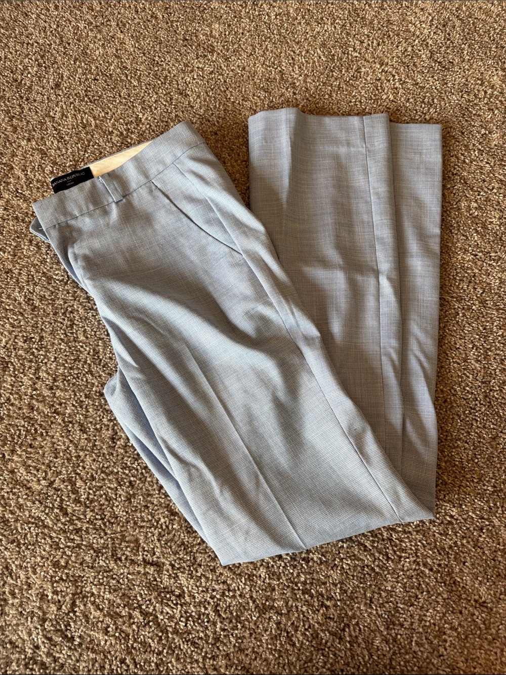 Banana Republic Women's Light Blue Dress Pants
